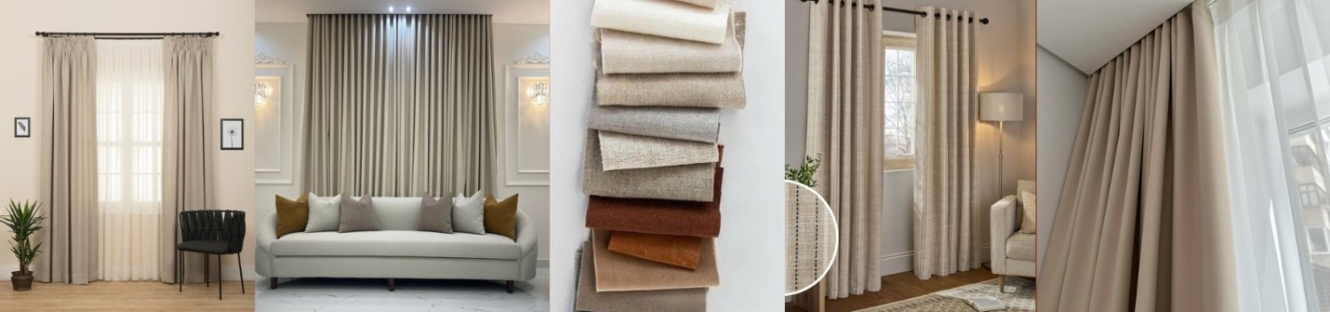 Curtain and Sofa fabric promo