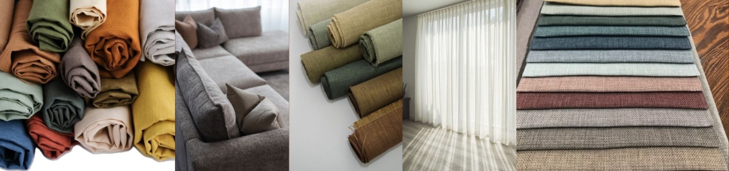 Curtain and Sofa fabric promo